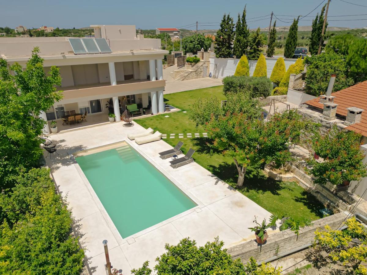 Blue Sky Villa In Crete Epano Vathia Экстерьер фото
