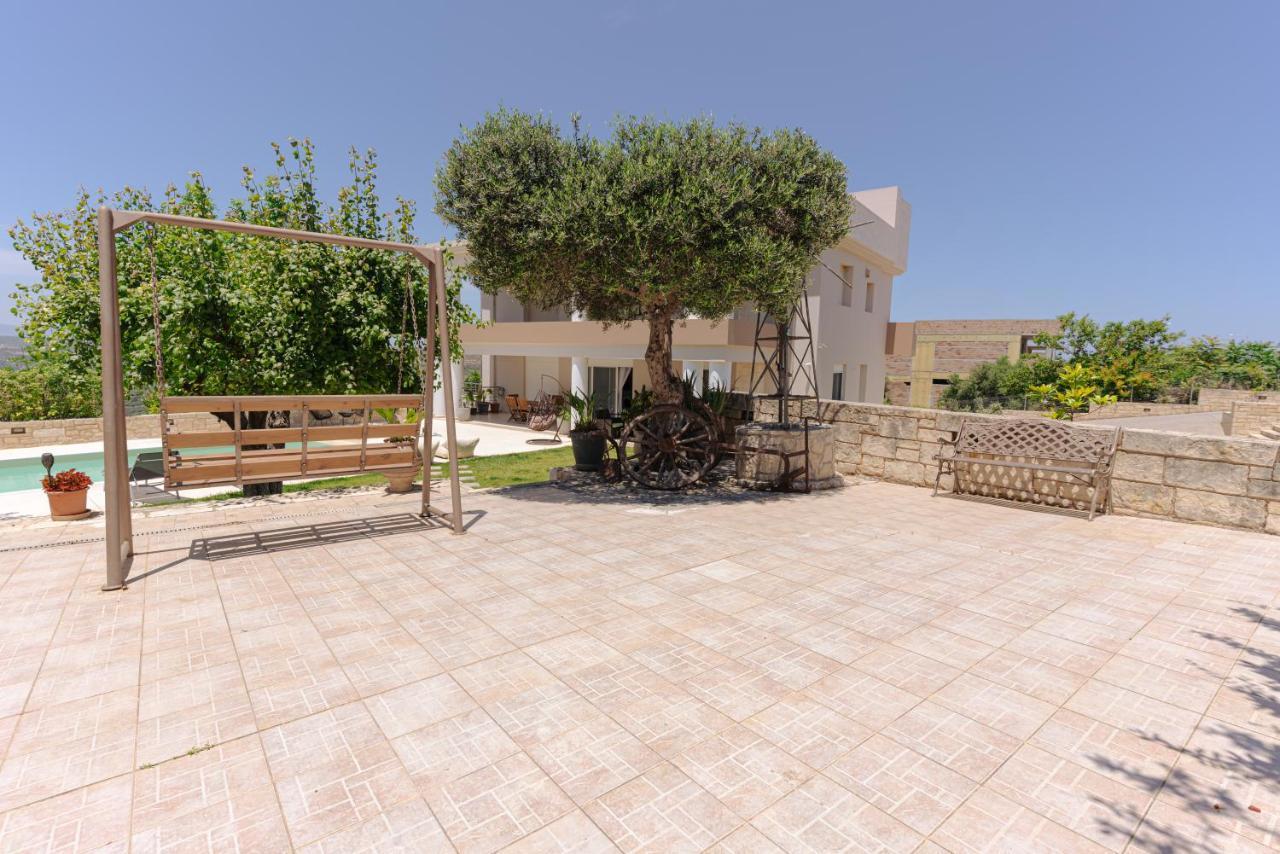 Blue Sky Villa In Crete Epano Vathia Экстерьер фото