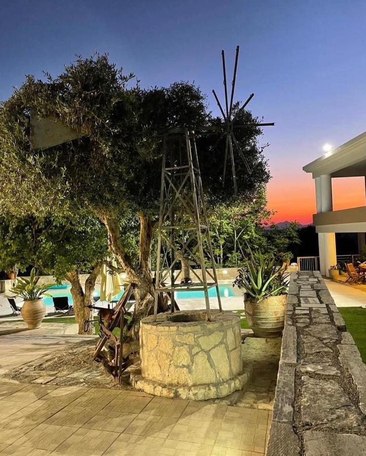 Blue Sky Villa In Crete Epano Vathia Экстерьер фото