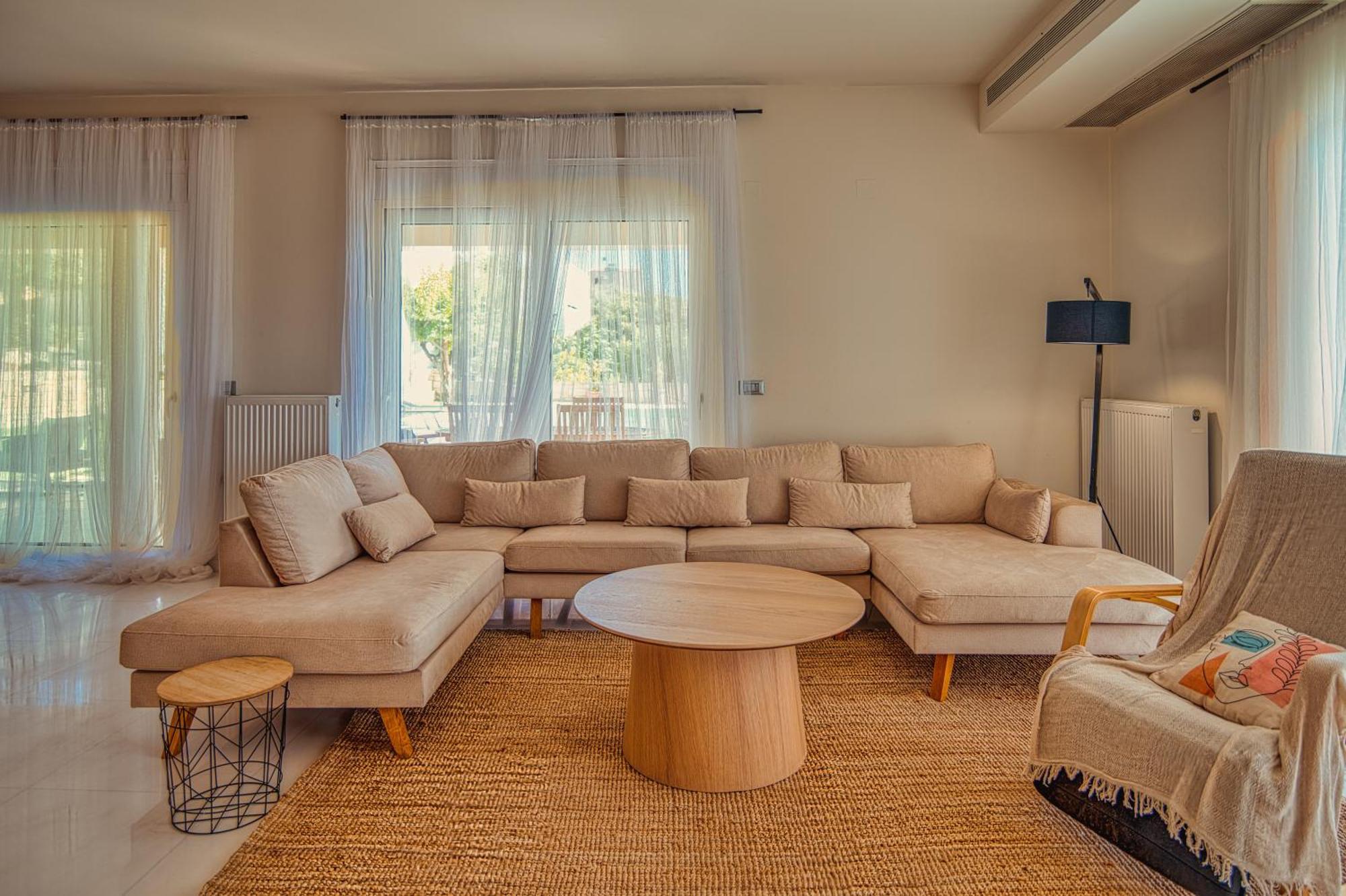 Blue Sky Villa In Crete Epano Vathia Экстерьер фото
