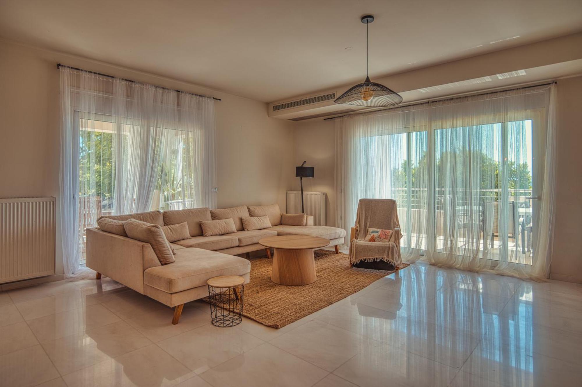 Blue Sky Villa In Crete Epano Vathia Экстерьер фото