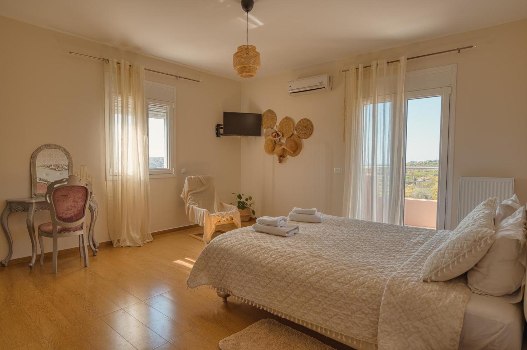 Blue Sky Villa In Crete Epano Vathia Экстерьер фото
